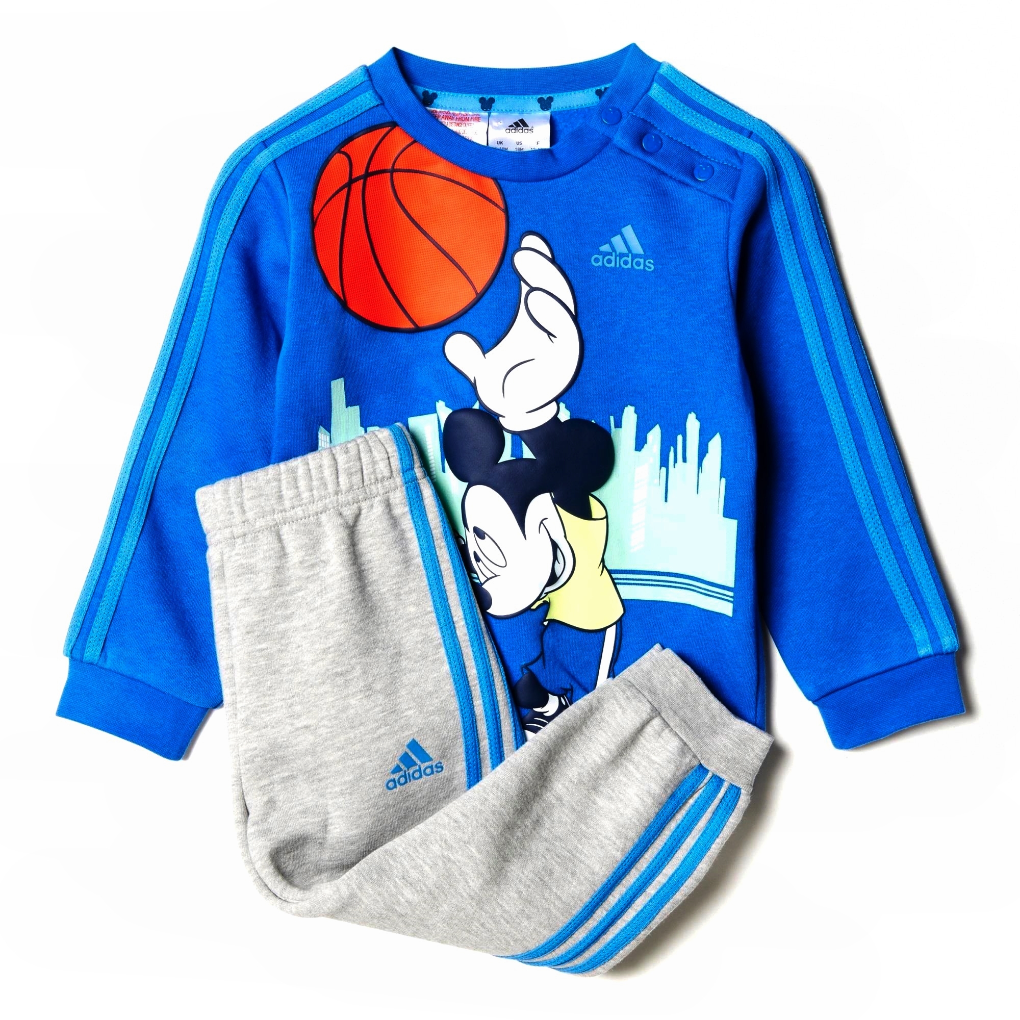 Adidas Chándal Disney Mickey Mouse Infantil (azul/gris)