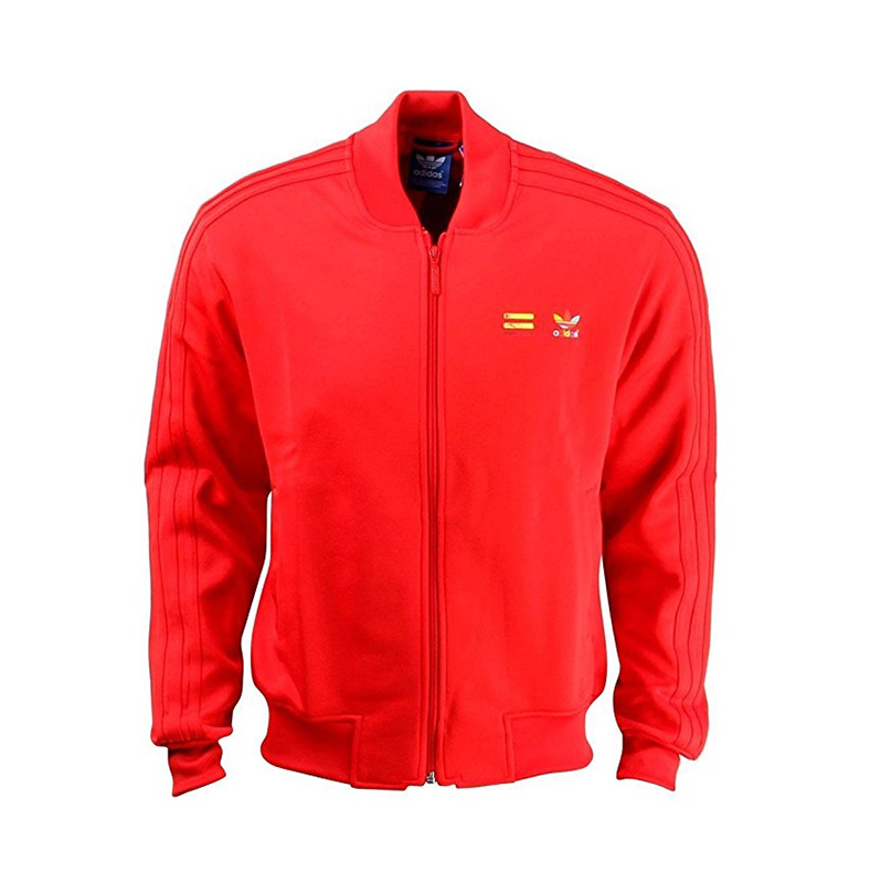 adidas Originals Pharrell Williams Mono Superstar Track Jacket - Red