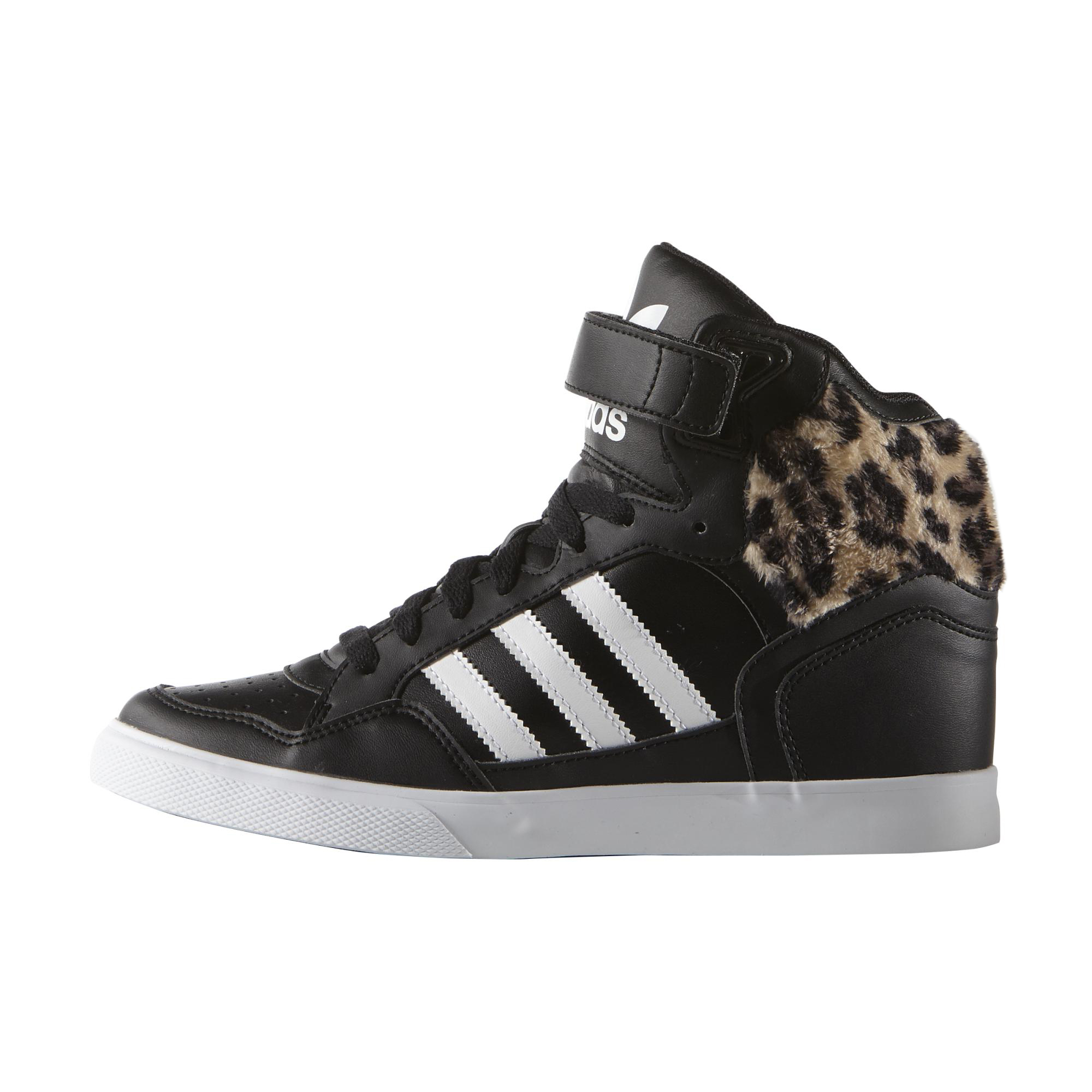 equilibrar Preguntarse Notable Adidas Originals Extaball Up W "Leopard Fur" (negro/blanco)