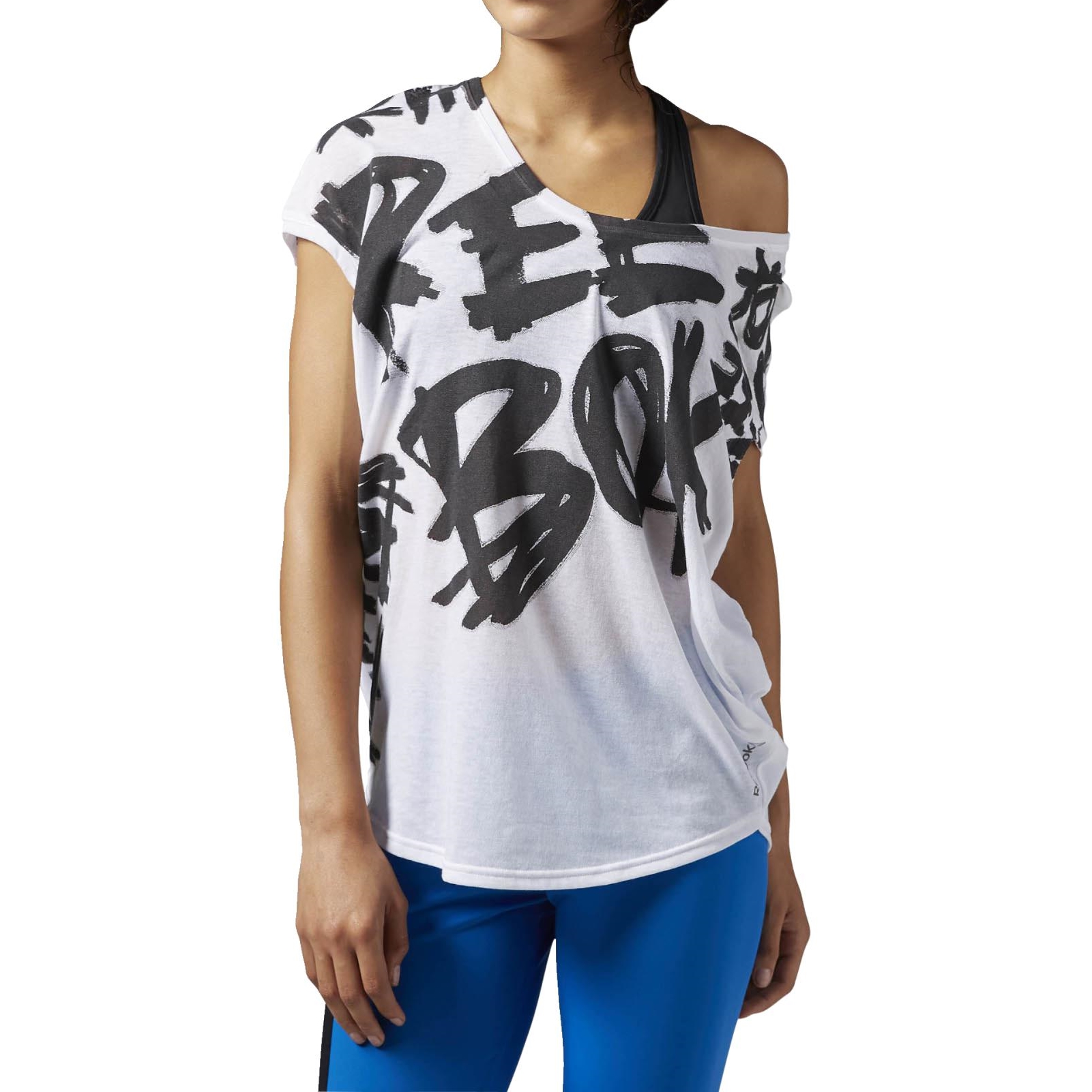 camisetas reebok mujer blanco