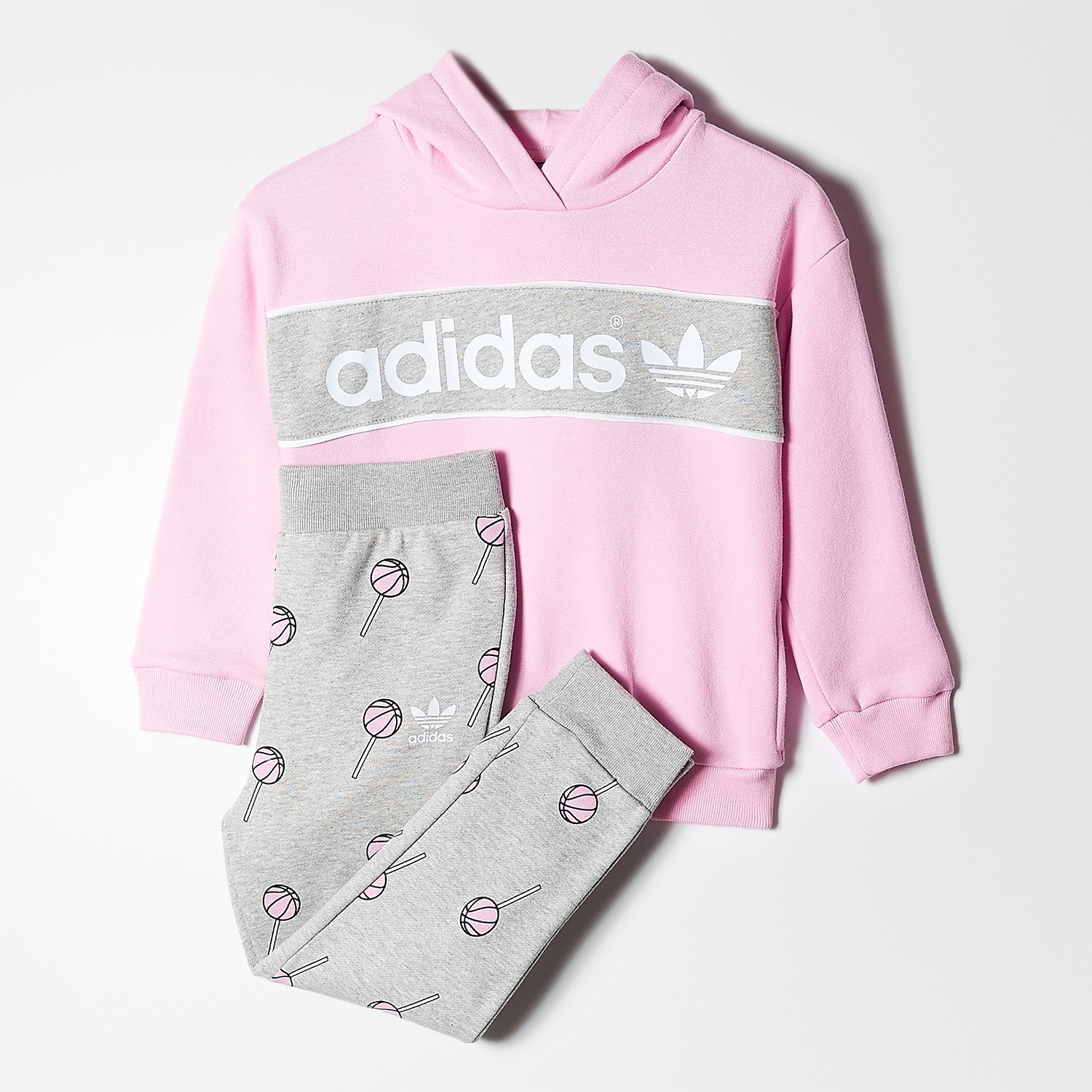 Abundante Para editar Boda Adidas Originals Chándal Infant Basketball Hooded Fleece Set