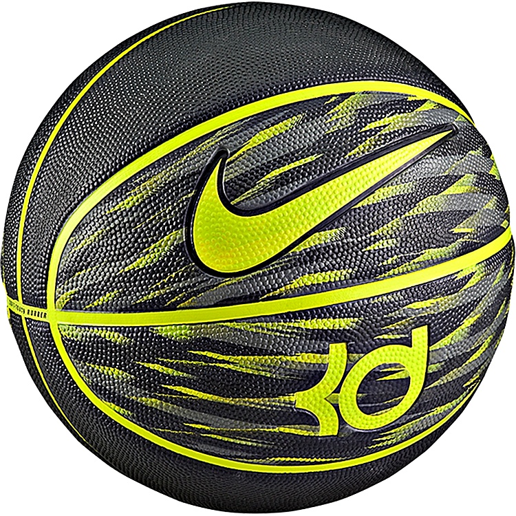 Motivar Tiempos antiguos Recoger hojas Balón Nike KD 8 Playground (010/negro/volt)