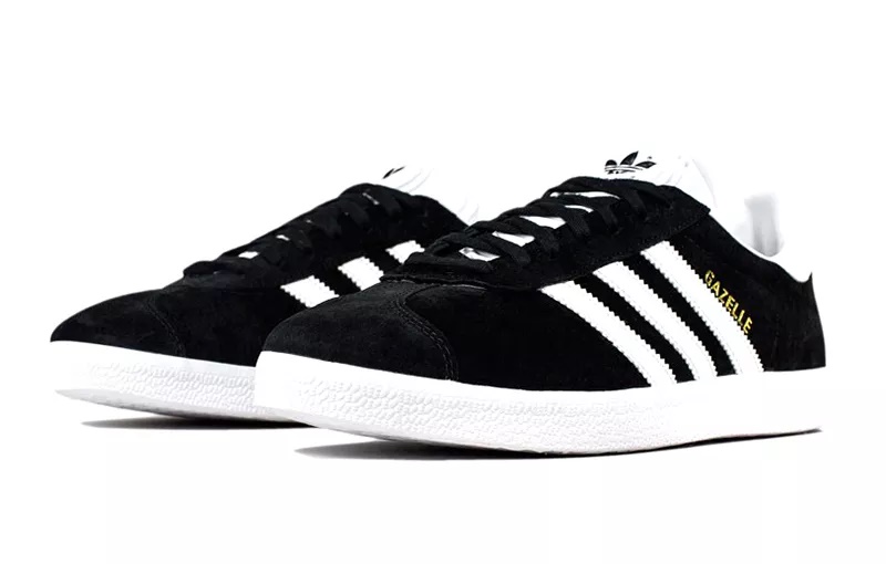 Lechuguilla Elástico tráfico Adidas Originals Gazelle (negro/blanco) - manelsanchez.com