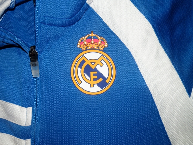 Objetado Posicionamiento en buscadores Vigilante Adidas Chaqueta Real Madrid Baloncesto 2013-2014 (azul/blanco)