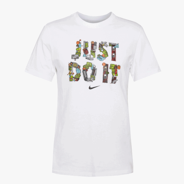 álbum de recortes compuesto Zumbido Nike "Just Do It" Basketball T-Shirt - manelsanchez.com