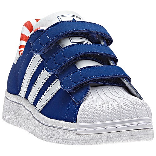 Fácil de suceder Arrestar Carnicero Adidas Superstar 2 CF infantil (19-27)(azul/blanco)
