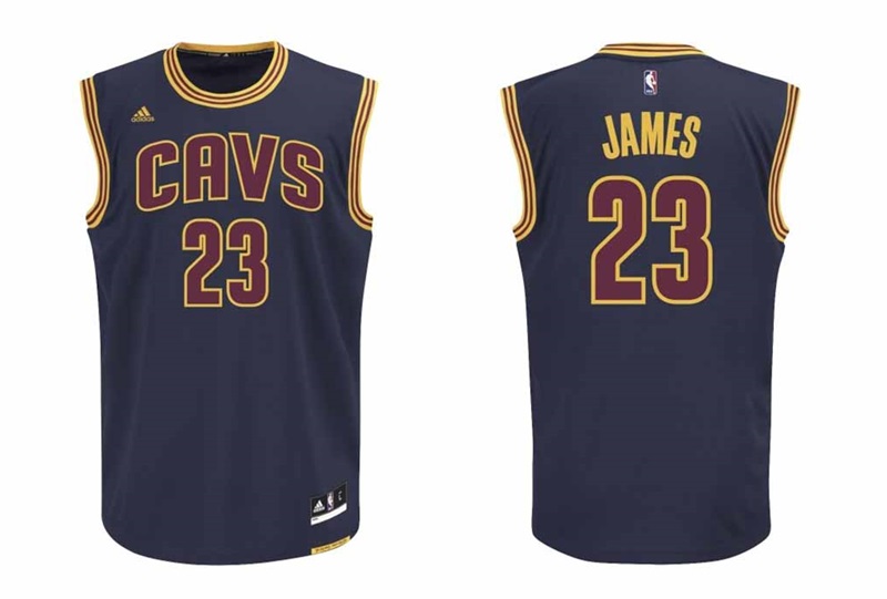 Discurso Hombre rico Centelleo Adidas Camiseta Réplica Lebron James #23# Cavaliers