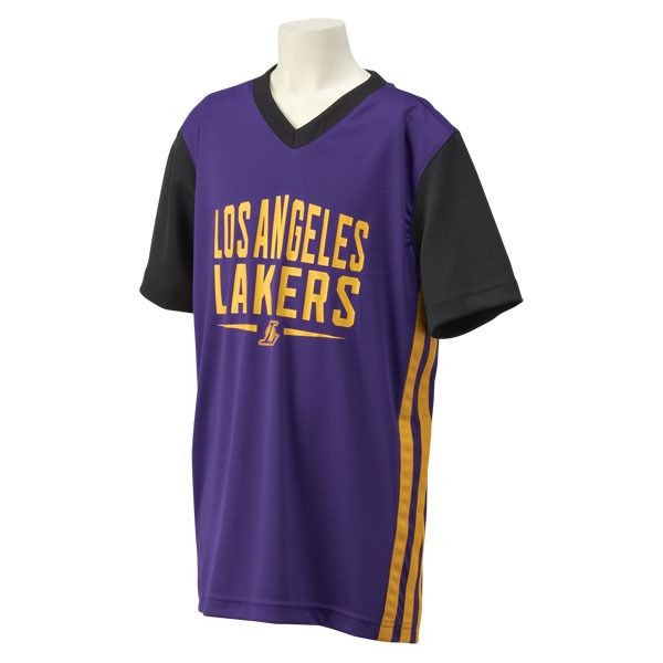  Adidas Los Angeles Lakers - Camiseta de manga corta para  jóvenes, L : Deportes y Actividades al Aire Libre