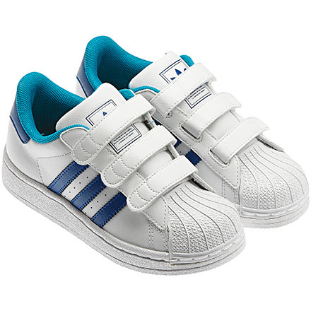 Aplicar Pionero Betsy Trotwood Adidas Superstar (28-35/blanco/azul) - manelsanchez.com