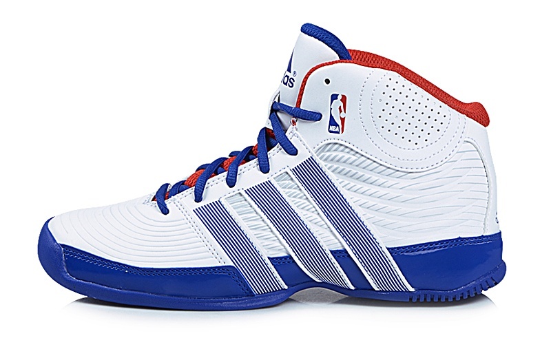 licencia dominar láser Adidas Rise Up NBA Kids "USA" (36-40)(blanco/rojo/azul)