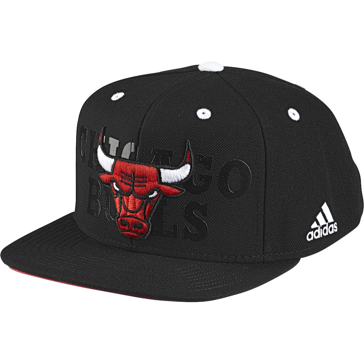 Untado intimidad Conciencia Adidas NBA Gorra Chicago Bulls Anthem Hat (negro/rojo)