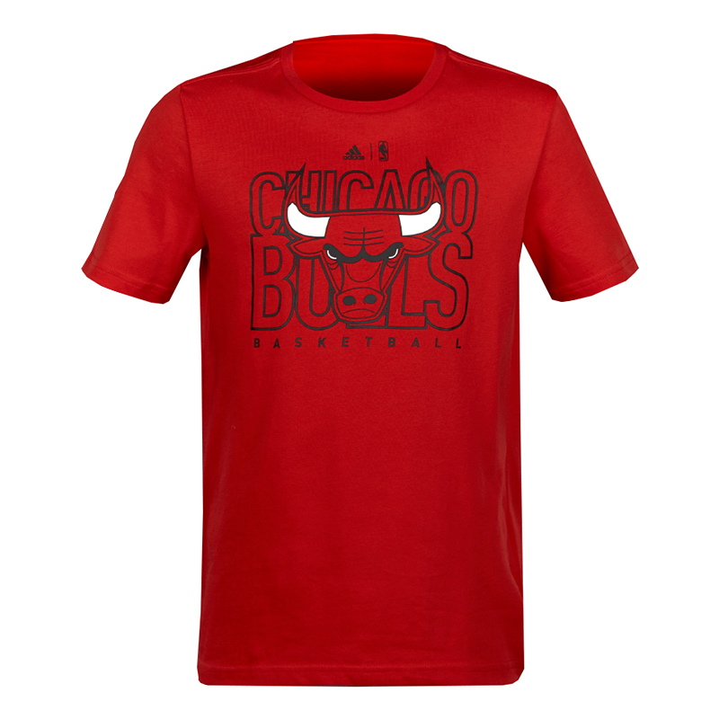 Adidas Camiseta Youth 3 NBA Chicago (rojo/negro)