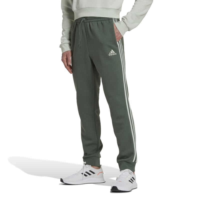 Adidas Essentials Fleece 3-Stripes Joggers (green)