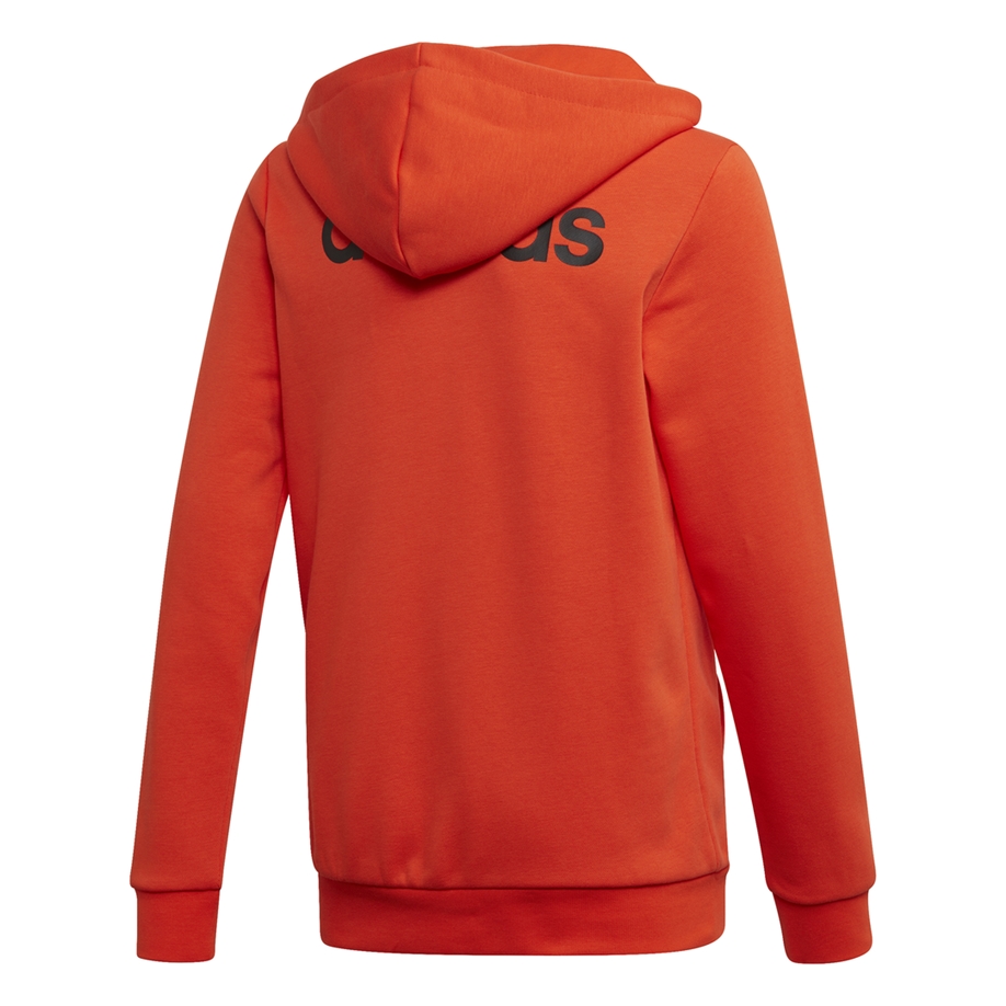 adidas hoodie orange stripes