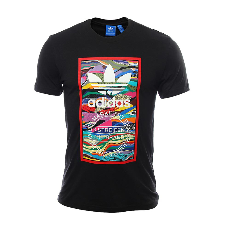 Adidas Originals Camiseta Color Pattern Tongue Label (black)