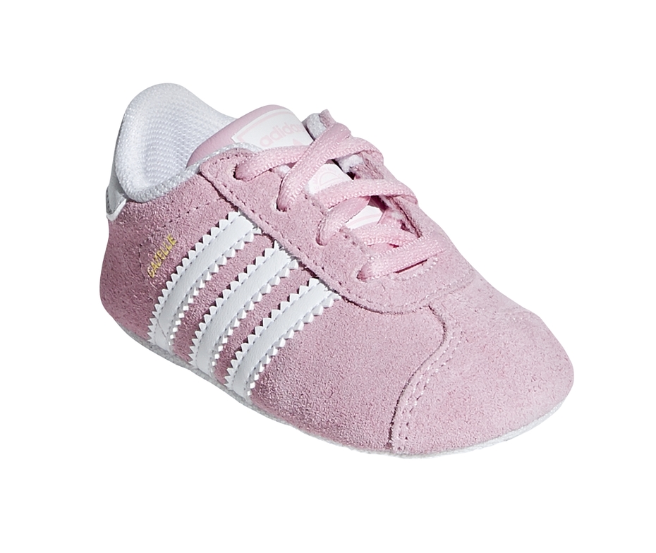 Tren Hacer bien Mutilar Adidas Originals Gazelle Crib Infants (true pink)