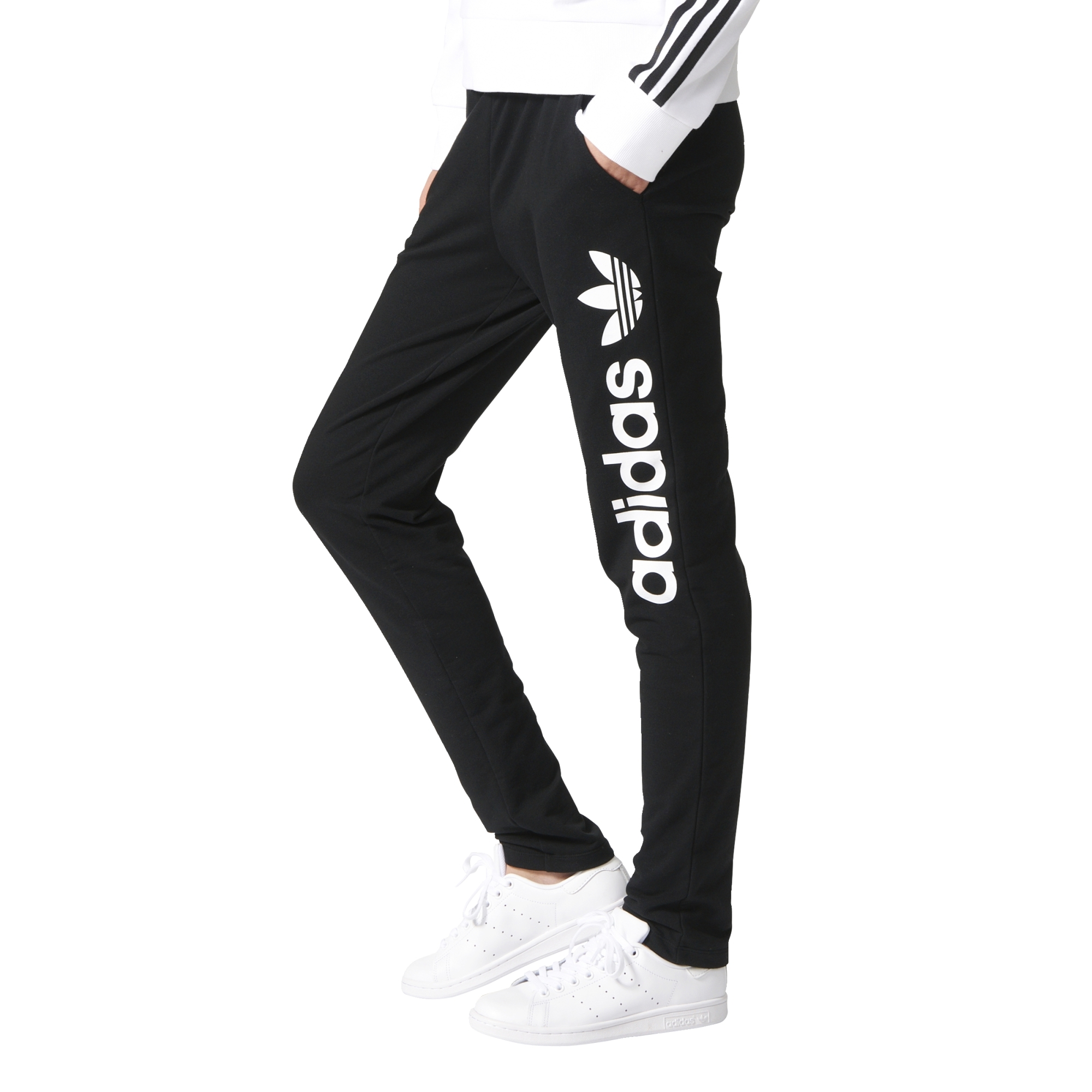 Estado Acrobacia barrer Adidas Originals Light Logo Track Pants (black)