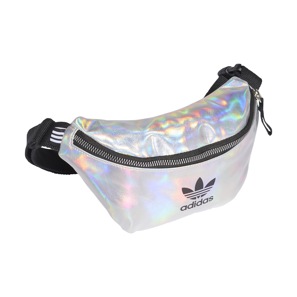 Adidas Originals Metallic Waist Bag Silver Metallic