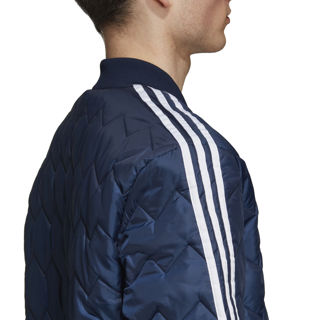 cerebro semanal contrabando Adidas Originals SST Quilted Jacket (Collegiate/navy)