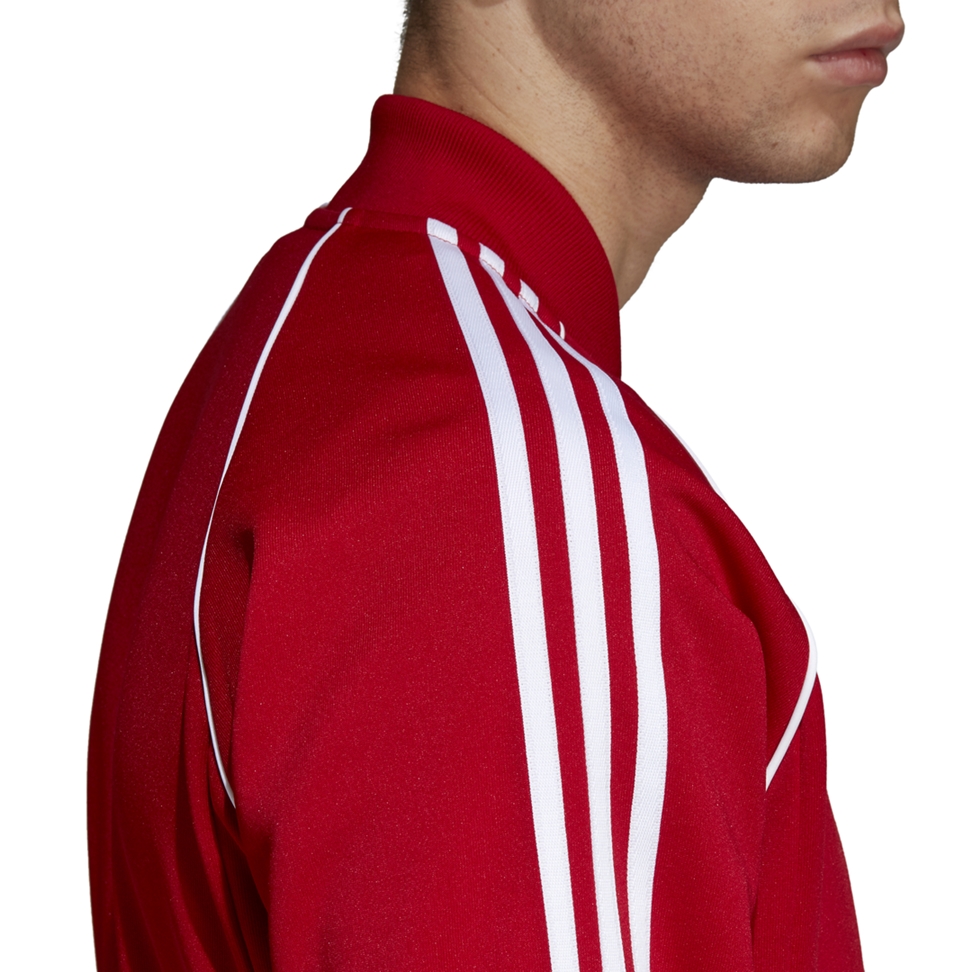 cuadrado Incentivo Detallado Adidas Originals SST Track Jacket (power red)