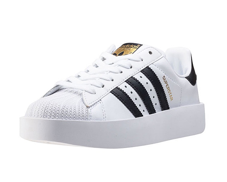 adidas superstar bold white