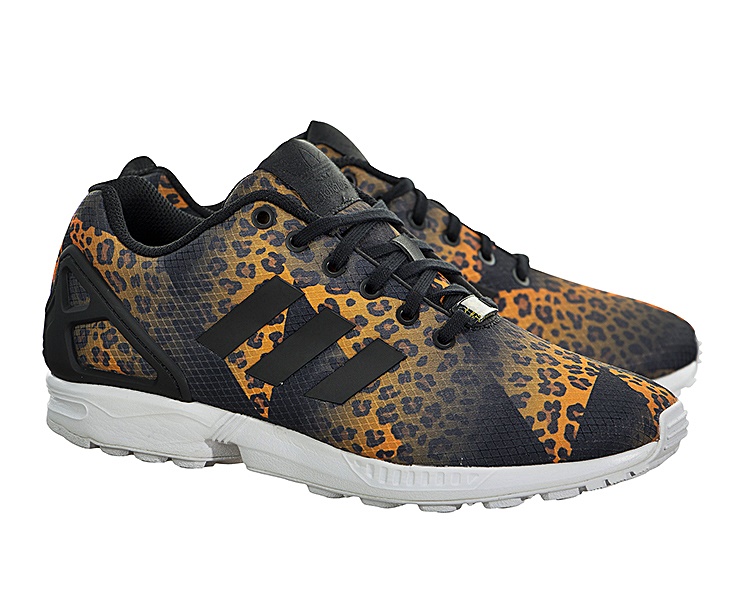 esconder cinturón web Adidas Originals ZX Flux "Leopard" (negro/multicolor)