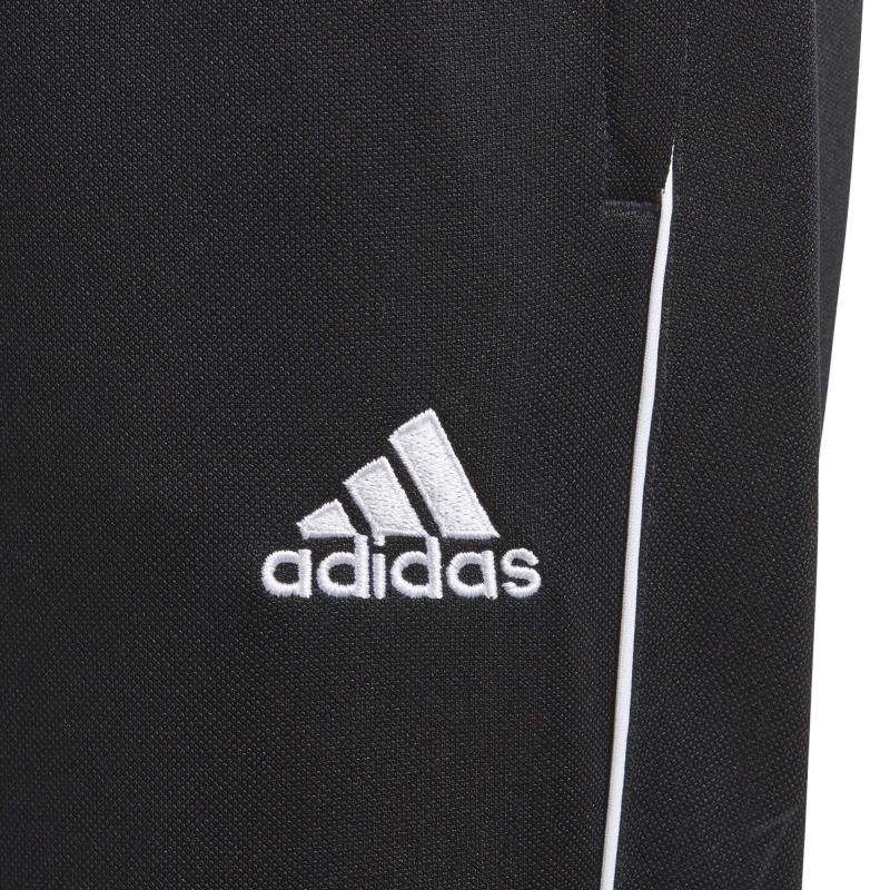 daño tijeras eso es todo Adidas Young Core 18 Training Pants (black/white)