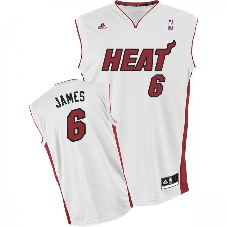 adidas NBA Miami Heat Lebron James de Color Blanco réplica de la