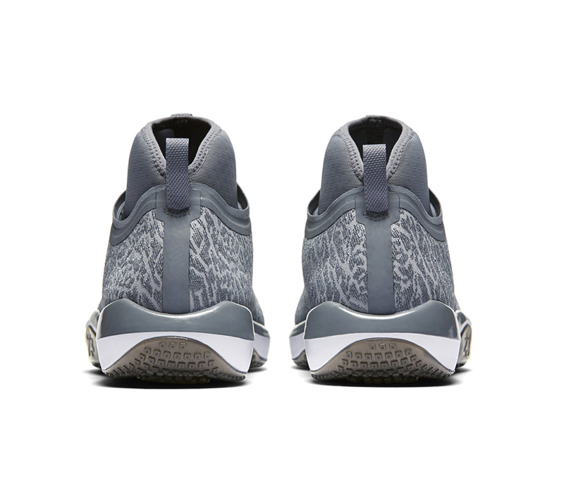 grey jordan trainers