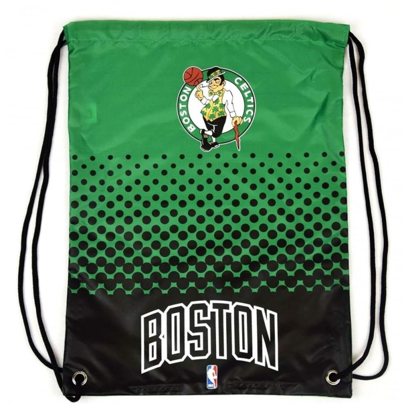 Boston Celtics Drawstring Gym Bag (green/black)