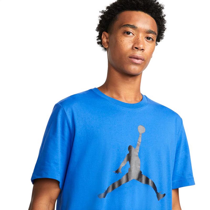Legítimo Nueva llegada interior Camiseta Jordan Jumpman SS T-Shirt "Blue" - manelsanchez.com