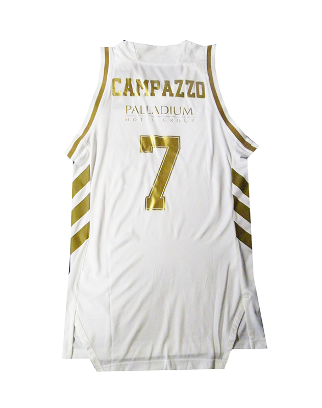 Camiseta Real Madrid Baloncesto jersey 23-24 blanca adulto