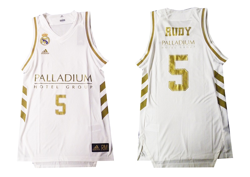 Camiseta Réplica Adulto RUDY #5# Real Madrid Basket