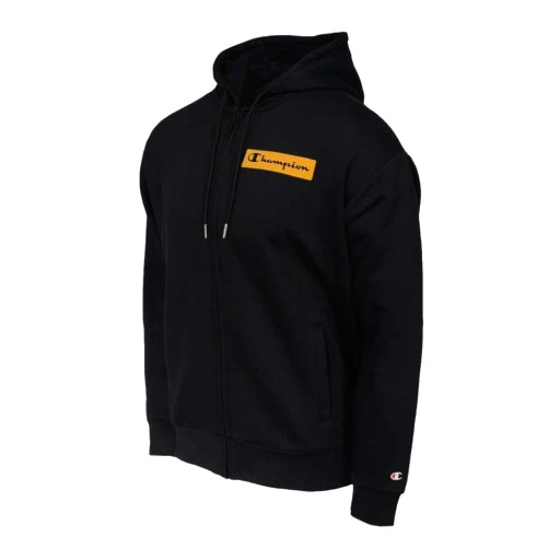 Champion flock discount script black hoodie