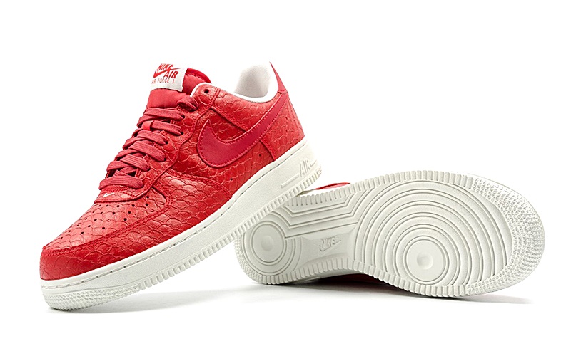 Nike Force 1 '07 LV8 "Red Gator" (606/action red/summit whit