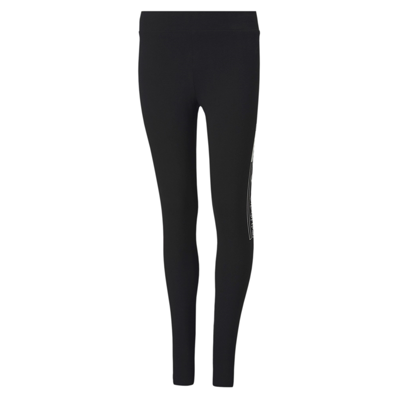 Puma Girls Alpha Leggings (black/silver) 