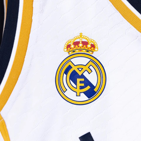 Camiseta Niños Baloncesto Primera Equipación Blanca 23/24 - Real Madrid CF