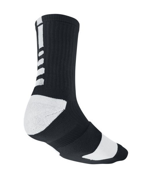 secundario Norteamérica Chaleco Calcetines Nike Dri-FIT Elite Crew (007/negro/blanco)
