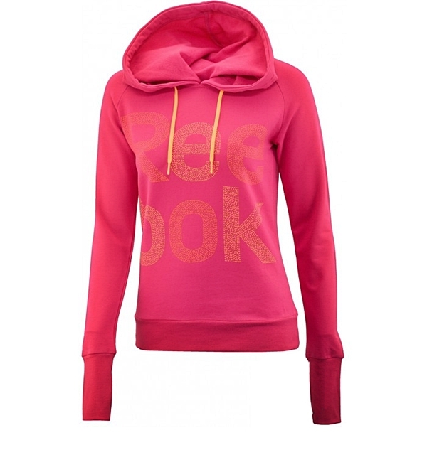 sudadera reebok rosas