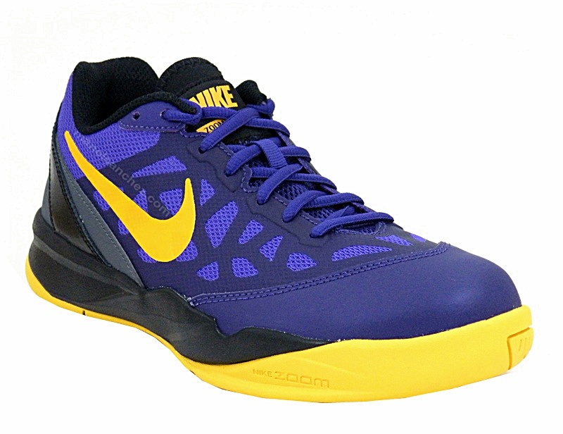 Hacer la vida Desafortunadamente Clasificación Nike Zoom Attero II "Lakers" (502/purple/amarillo/negro)